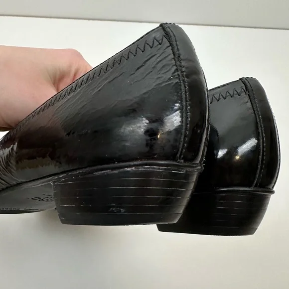 Munro Patent Leather Slip-On Loafers - Picture 13 of 14